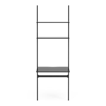 Libri skrivebord - Ask sortglaseret - Swedese