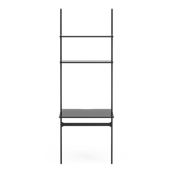 Libri skrivebord, Ask sortglaseret Swedese