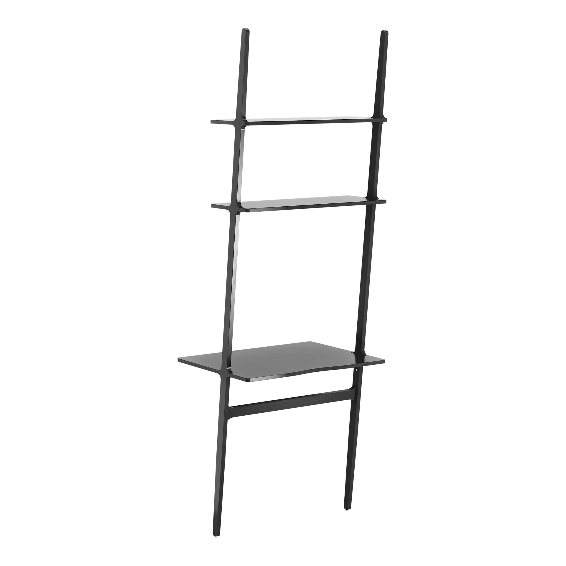 Libri skrivebord, Ask sortglaseret Swedese