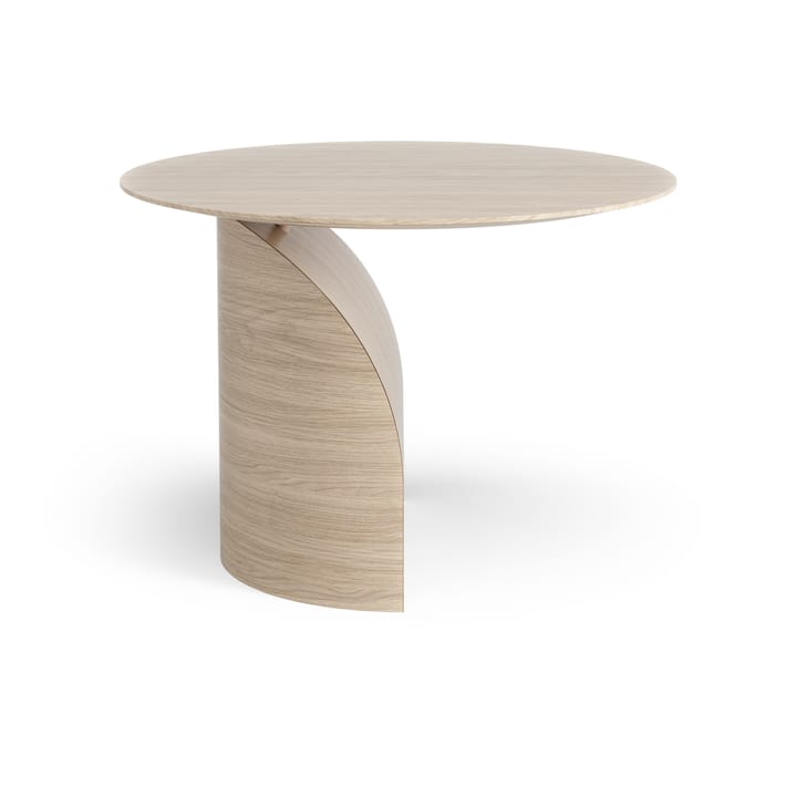 Savoa bord H45 cm, Eg hvidpigmenteret Swedese