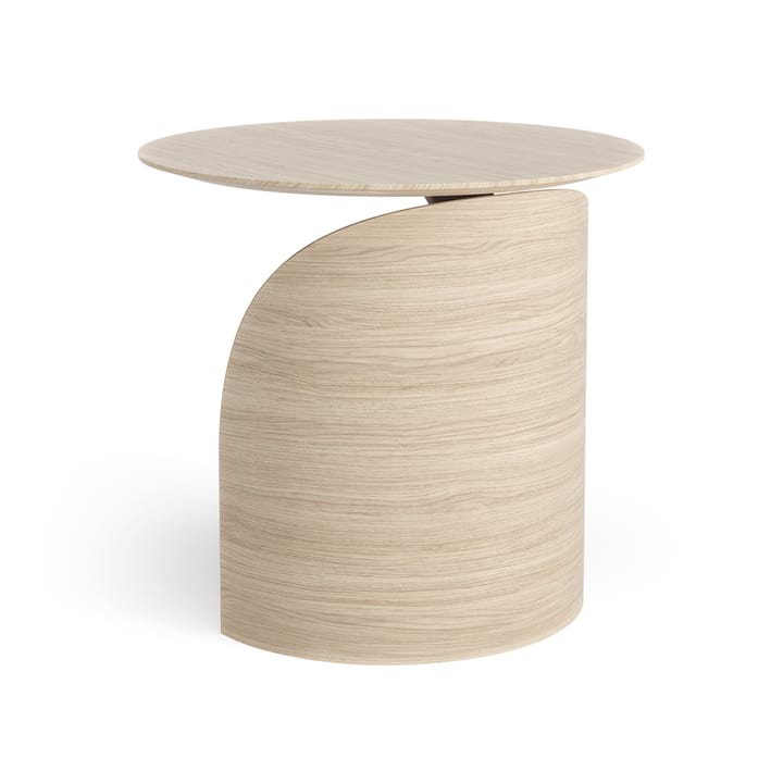 Savoa bord H50 cm, Eg hvidpigmenteret Swedese