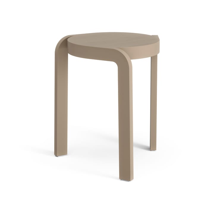 Spin taburet H44 cm, Ash-nutmeg Swedese