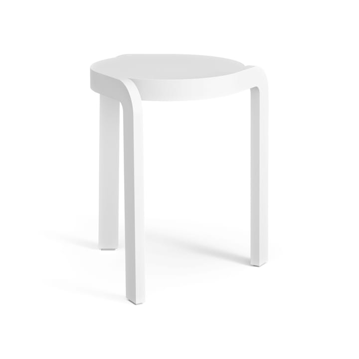 Spin taburet H44 cm, Ask hvidglaseret Swedese