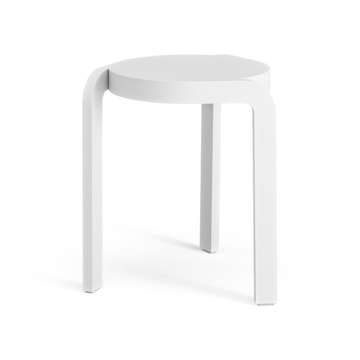 Spin taburet H44 cm, Ask hvidglaseret Swedese