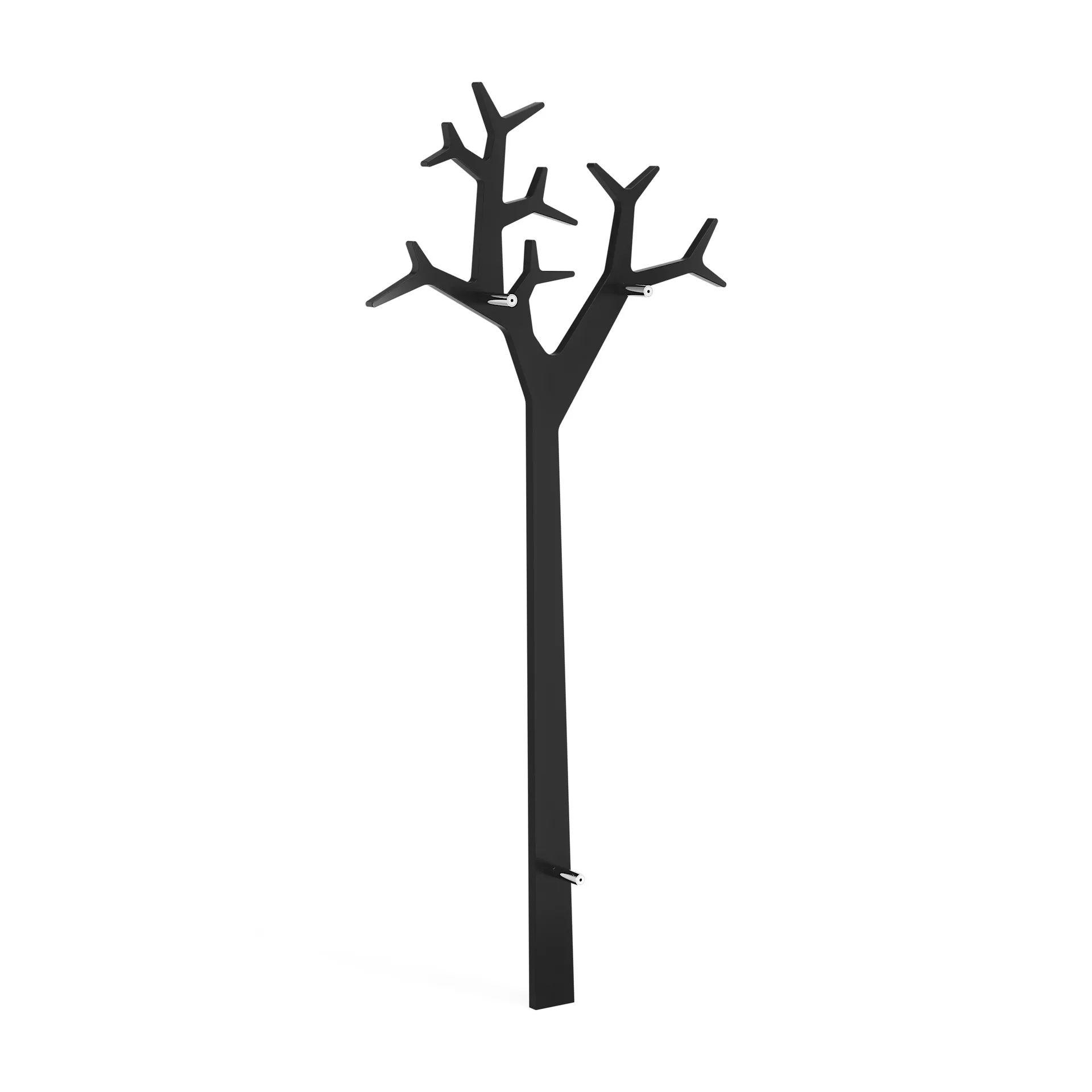 Tree stumtjener væg 194 cm, Sort Swedese