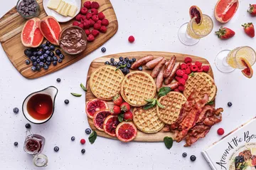 Elegant Rectangle Serving skærebræt 204 - L - Teakhaus