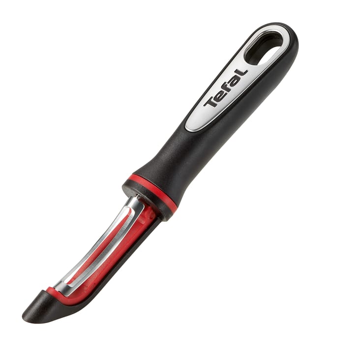 Ingenio kartoffelskræller 20 cm - Sort-rød - Tefal