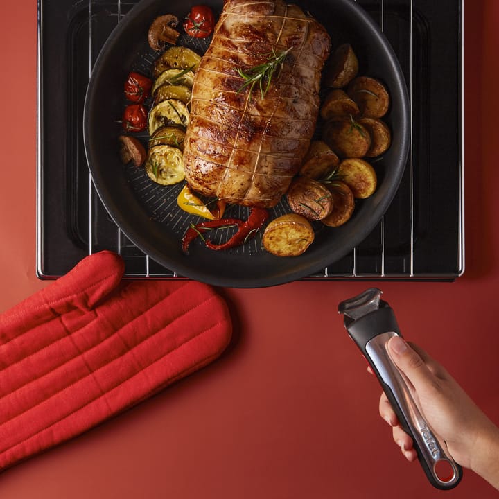 Ingenio Unlimited ON stegepande- og kasserollesæt, 5 dele Tefal