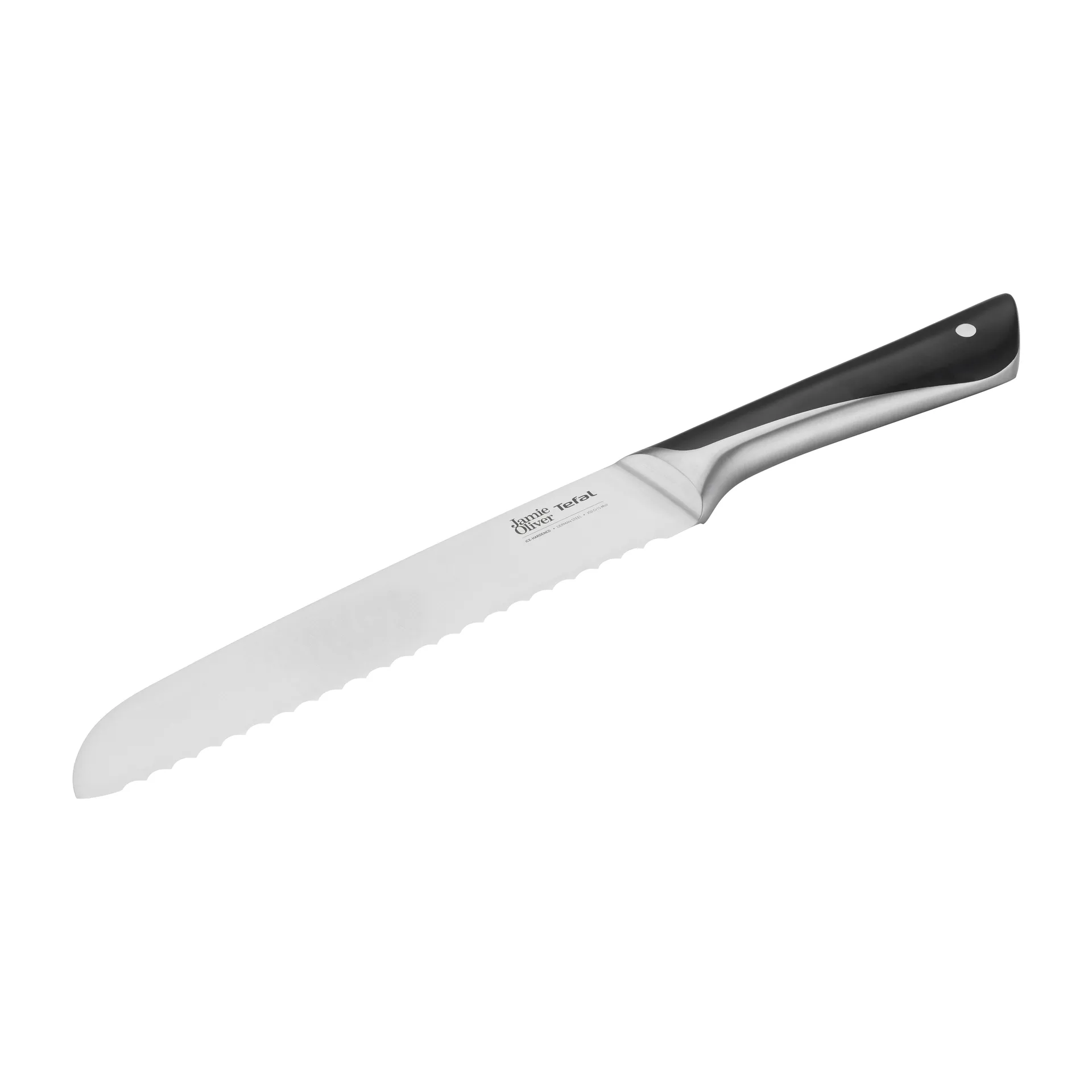 Jamie Oliver brødkniv 20 cm, Rustfrit stål Tefal