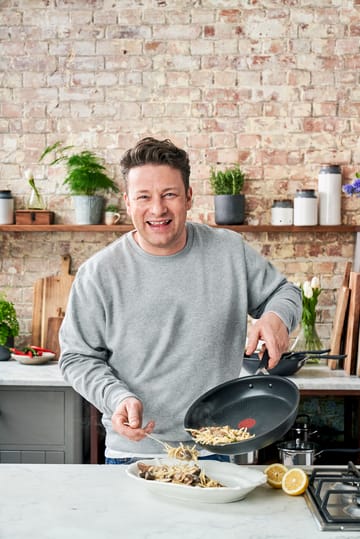 Jamie Oliver Quick & Easy stegepande hårdt anodiseret - 24 cm - Tefal