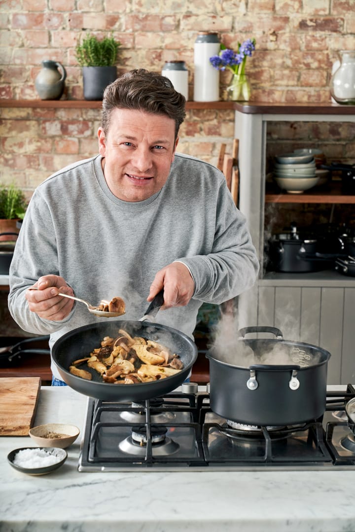 Jamie Oliver Quick & Easy stegepande hårdt anodiseret - 26 cm - Tefal