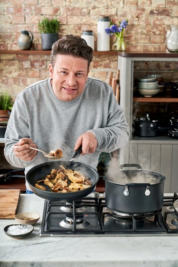 Jamie Oliver Quick & Easy wokpande hårdt anodiseret - 30 cm - Tefal