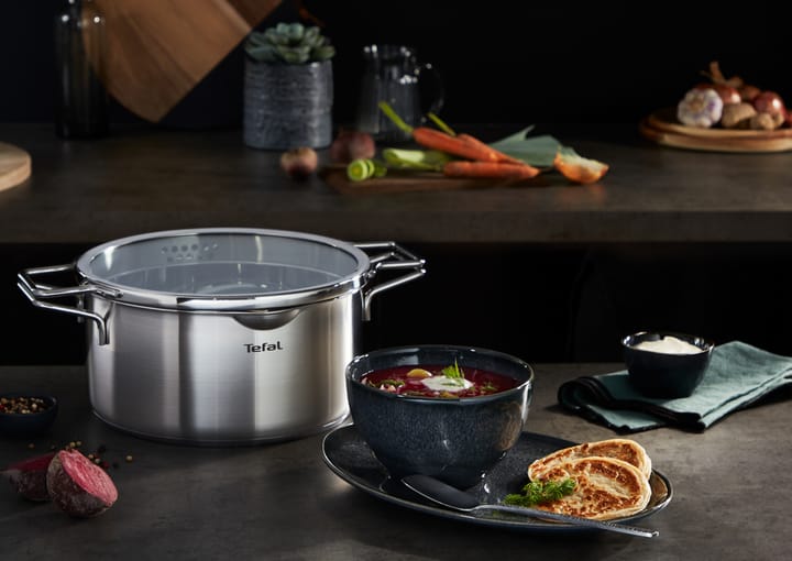 Nordica gryde rustfrit stål, 3 L
 Tefal