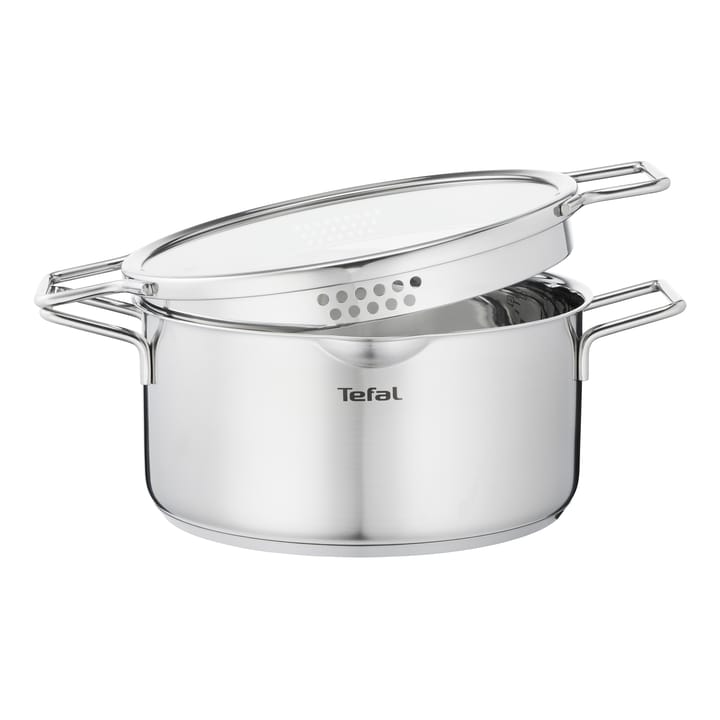 Nordica kasserollesæt 6 dele, Rustfrit stål Tefal