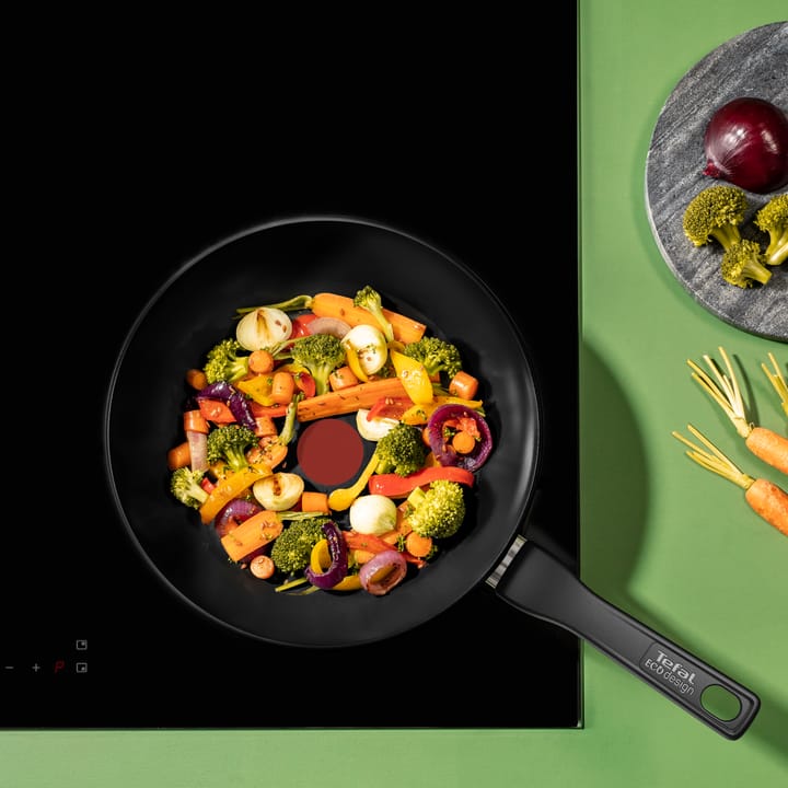 Renew ON wokpande Ø29,8 cm, Sort Tefal