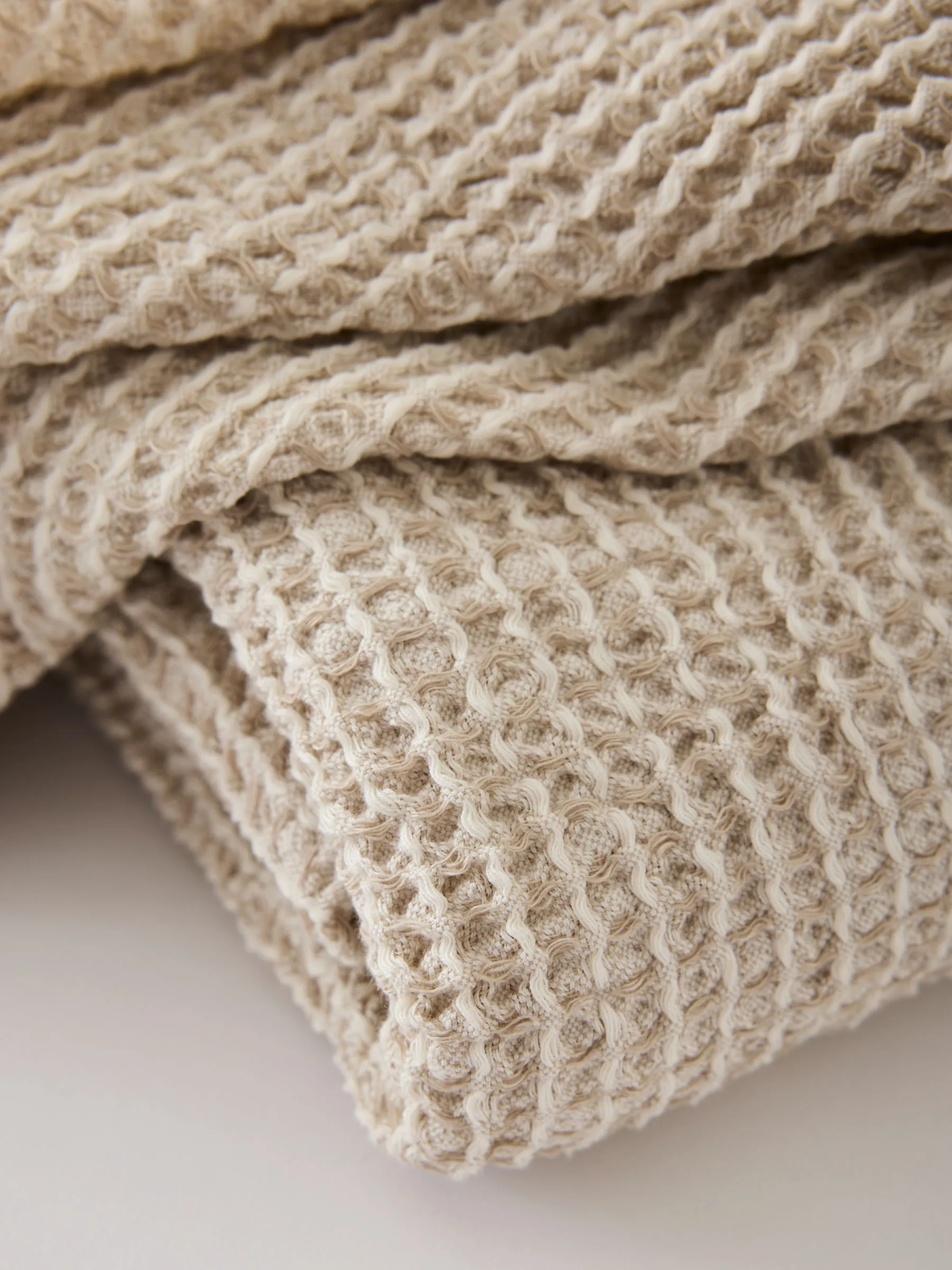 Alva badehåndklæde 70x140 cm, Beige Tell Me More