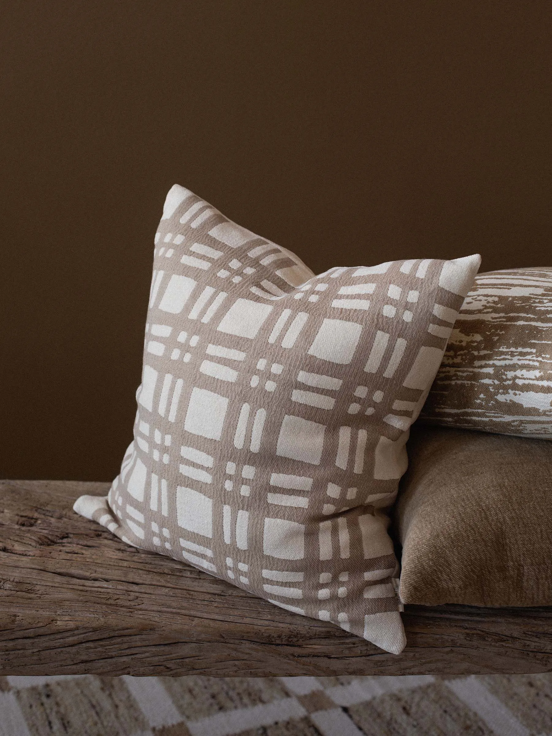 Camille pudebetræk 50x50 cm, Beige Tell Me More