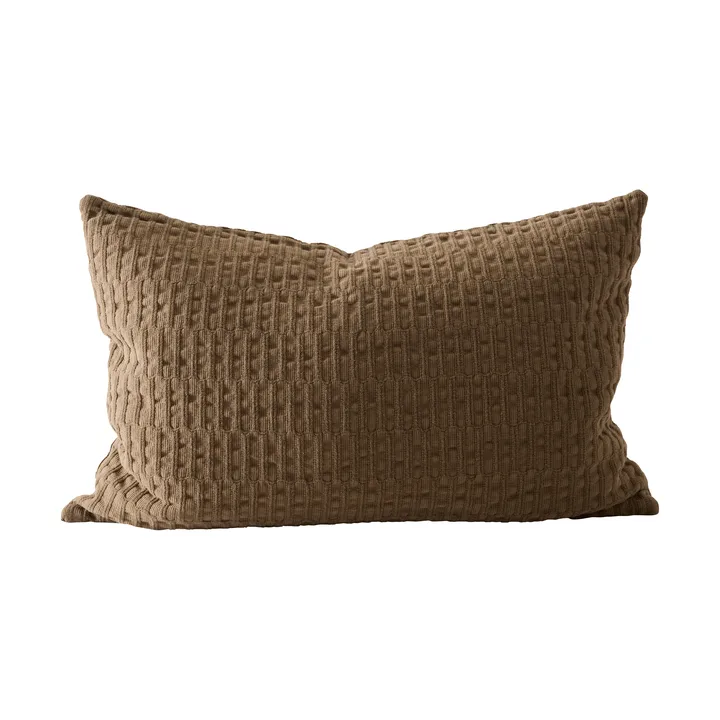 Claire pudebetræk - Mud brown, 40x60 cm - Tell Me More
