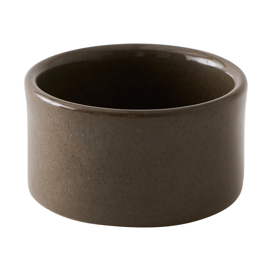 Elio cylinderskål, Dark brown, Ø8,5x4,5 cm Tell Me More