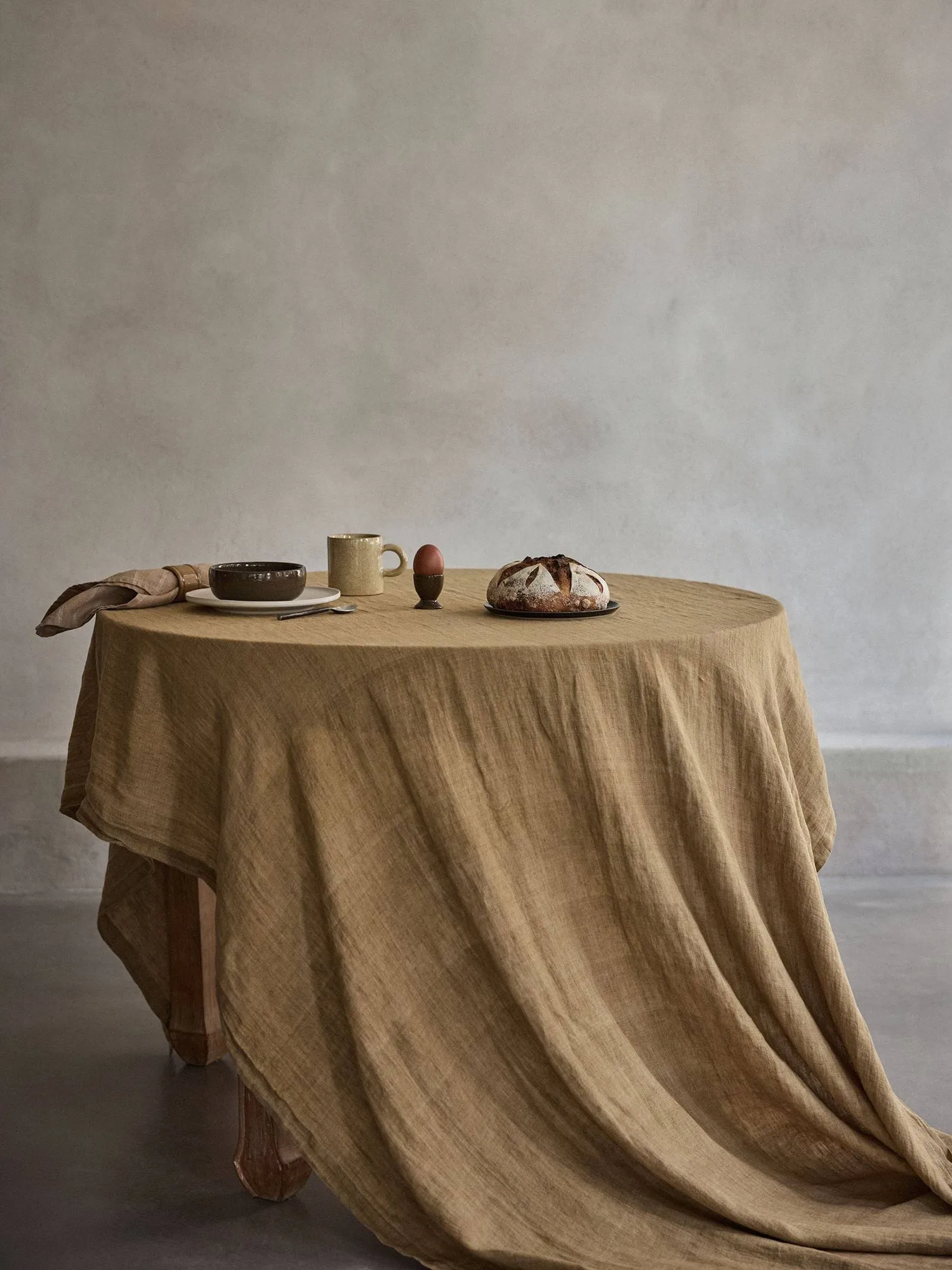 Elio kop, Beige speckled, 35 cl Tell Me More