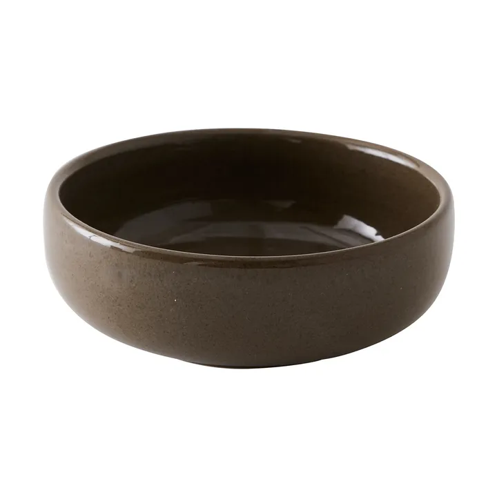 Elio skål - Dark brown, Ø14x5 cm - Tell Me More