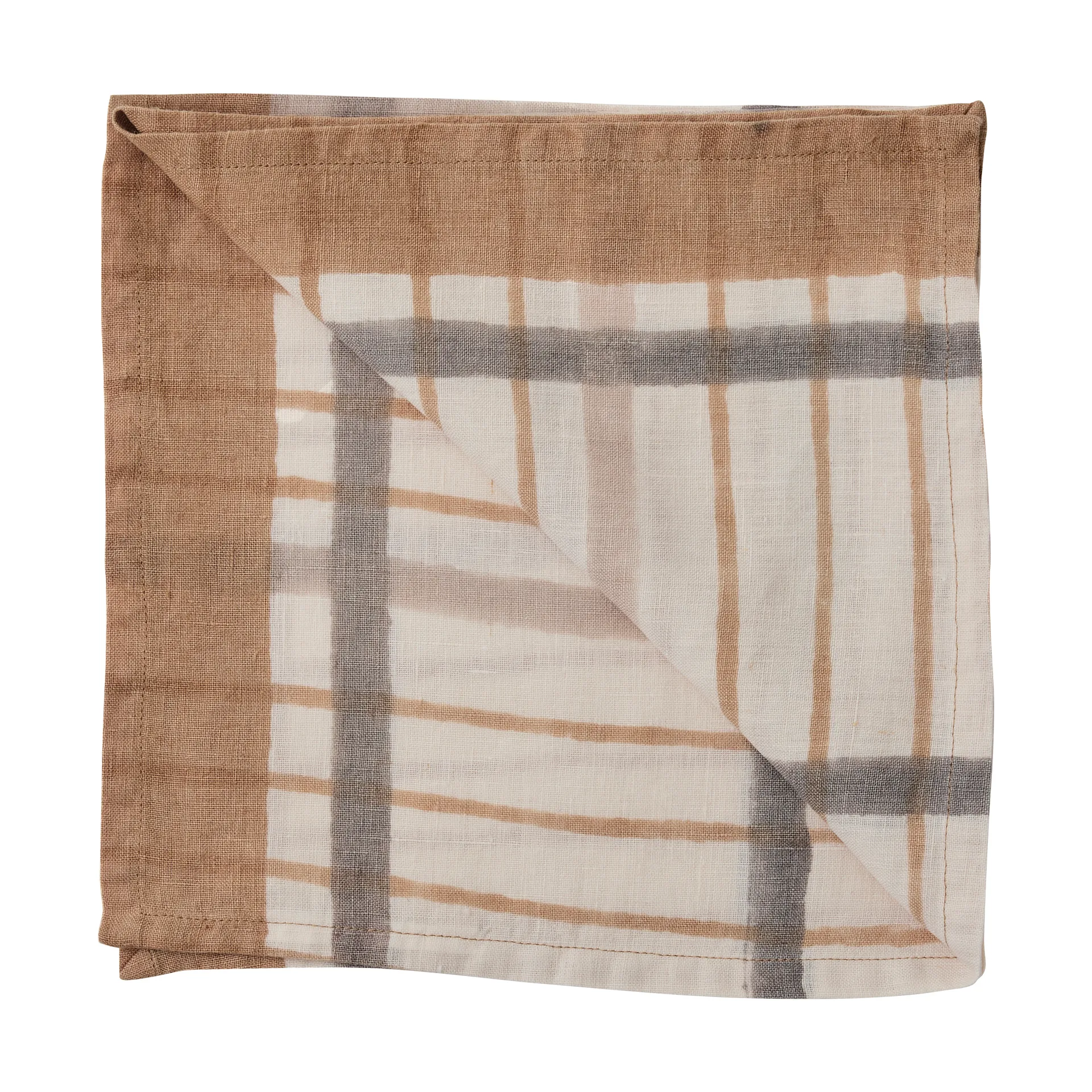 Ella serviet 50x50 cm, Hazelnut Tell Me More