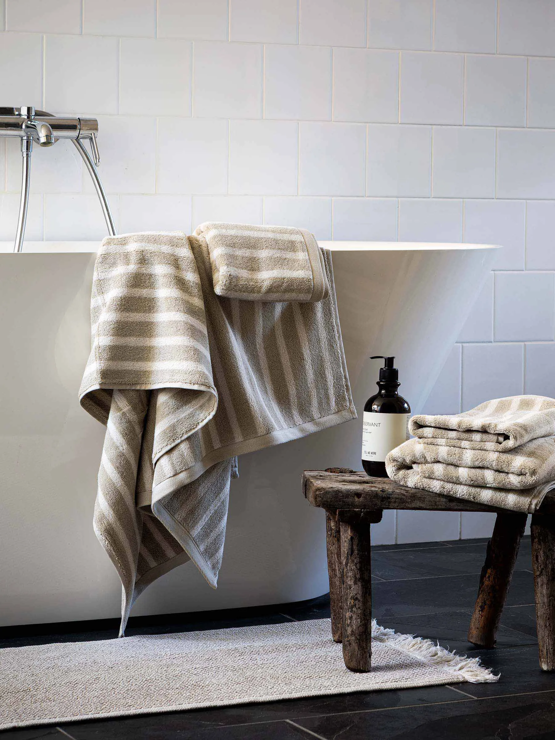 Elsa baderumsmåtte, Off-white, 60x100 cm Tell Me More