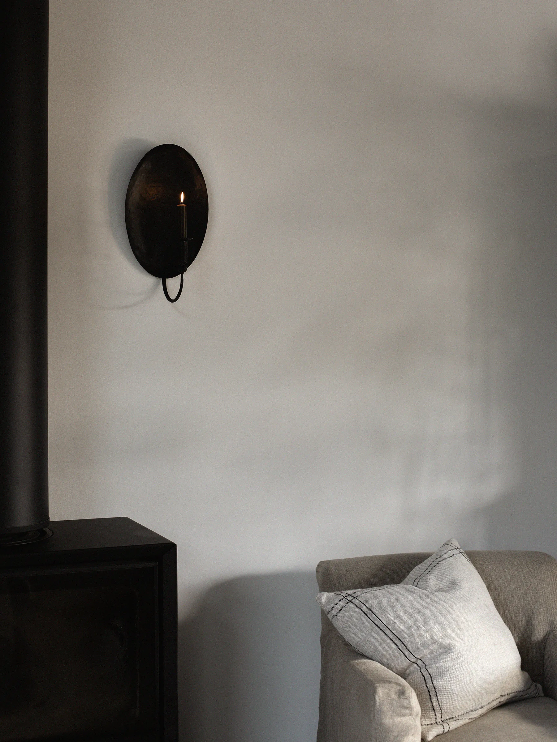 Elton pudebetræk 50x50 cm, Beige Tell Me More