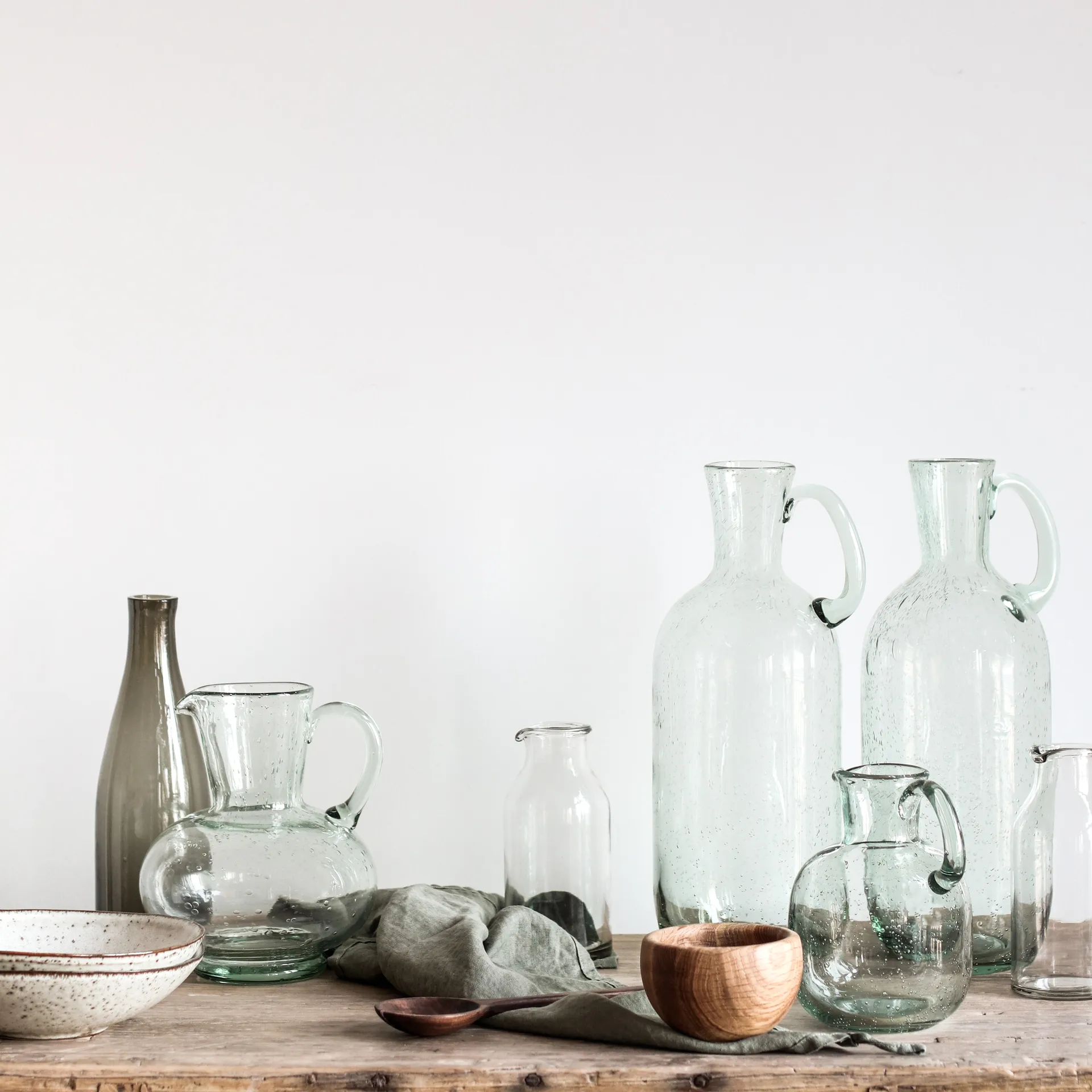 Garonne vase 37 cm, Grøn Tell Me More