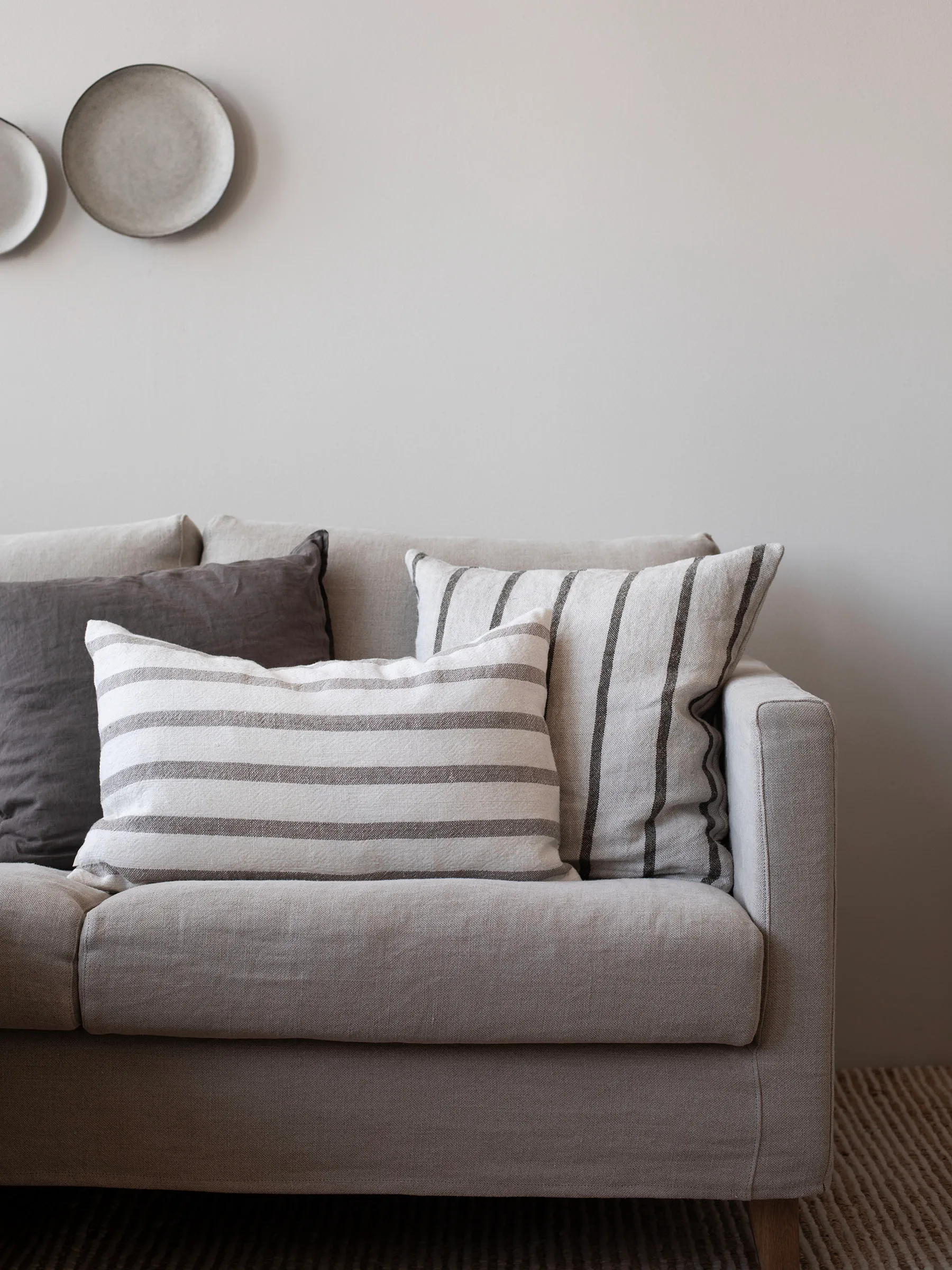 Gaston pudebetræk 40x60 cm, Natural Tell Me More