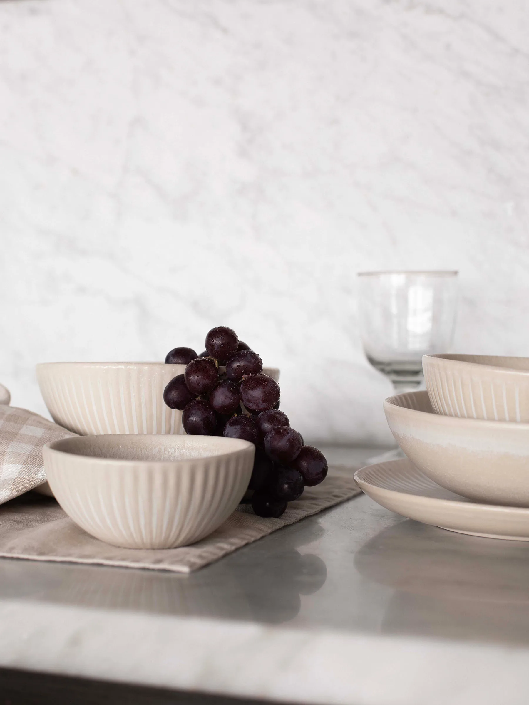 Granada skål mini Ø11 cm, Cremehvid-beige Tell Me More