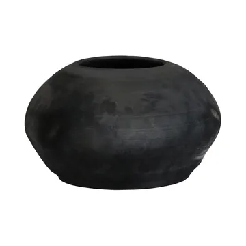 Hero krukke ellipse Ø28 cm - Sort - Tell Me More