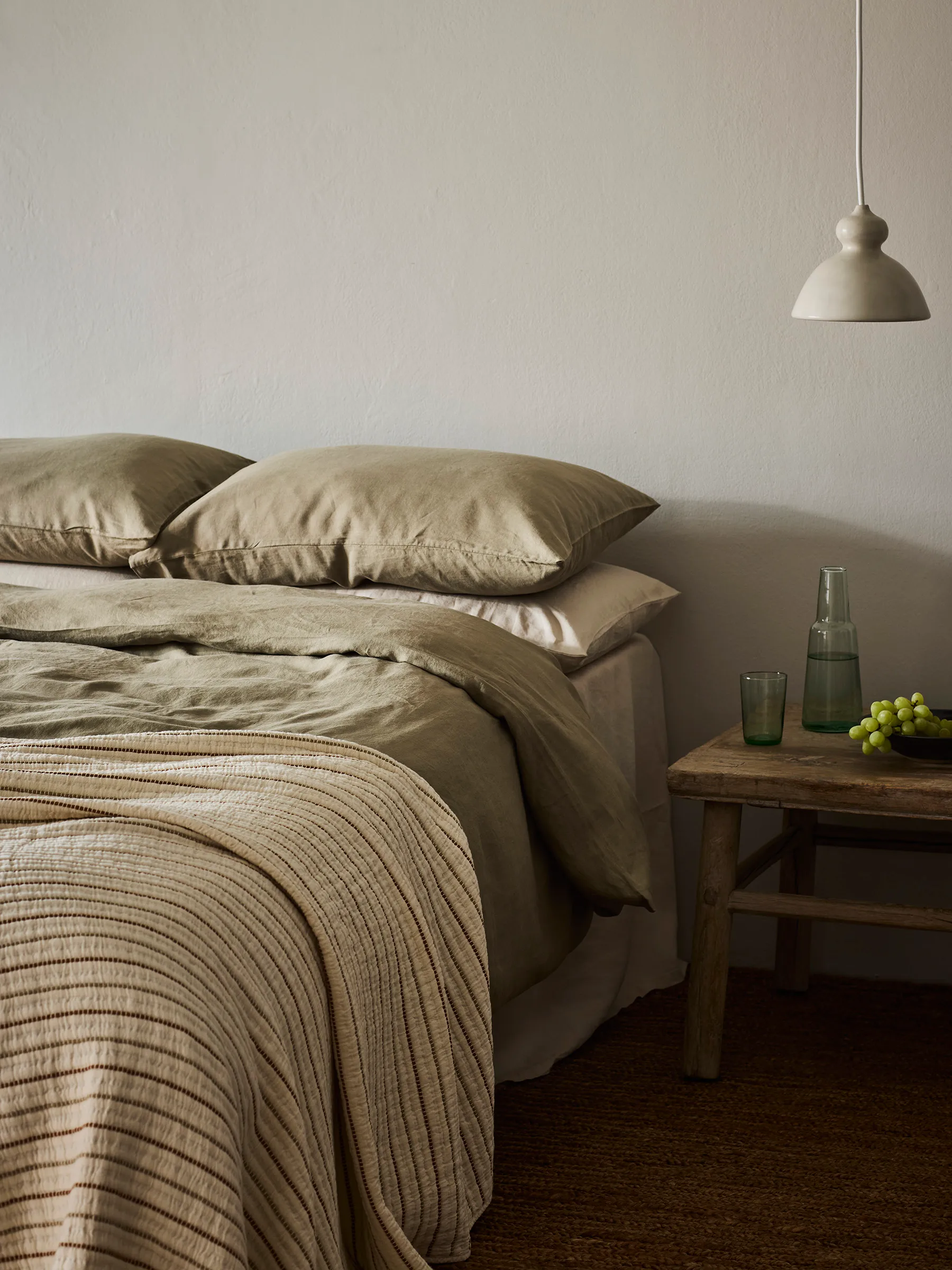 Lola sengetæppe 140x200 cm, Off-white Tell Me More