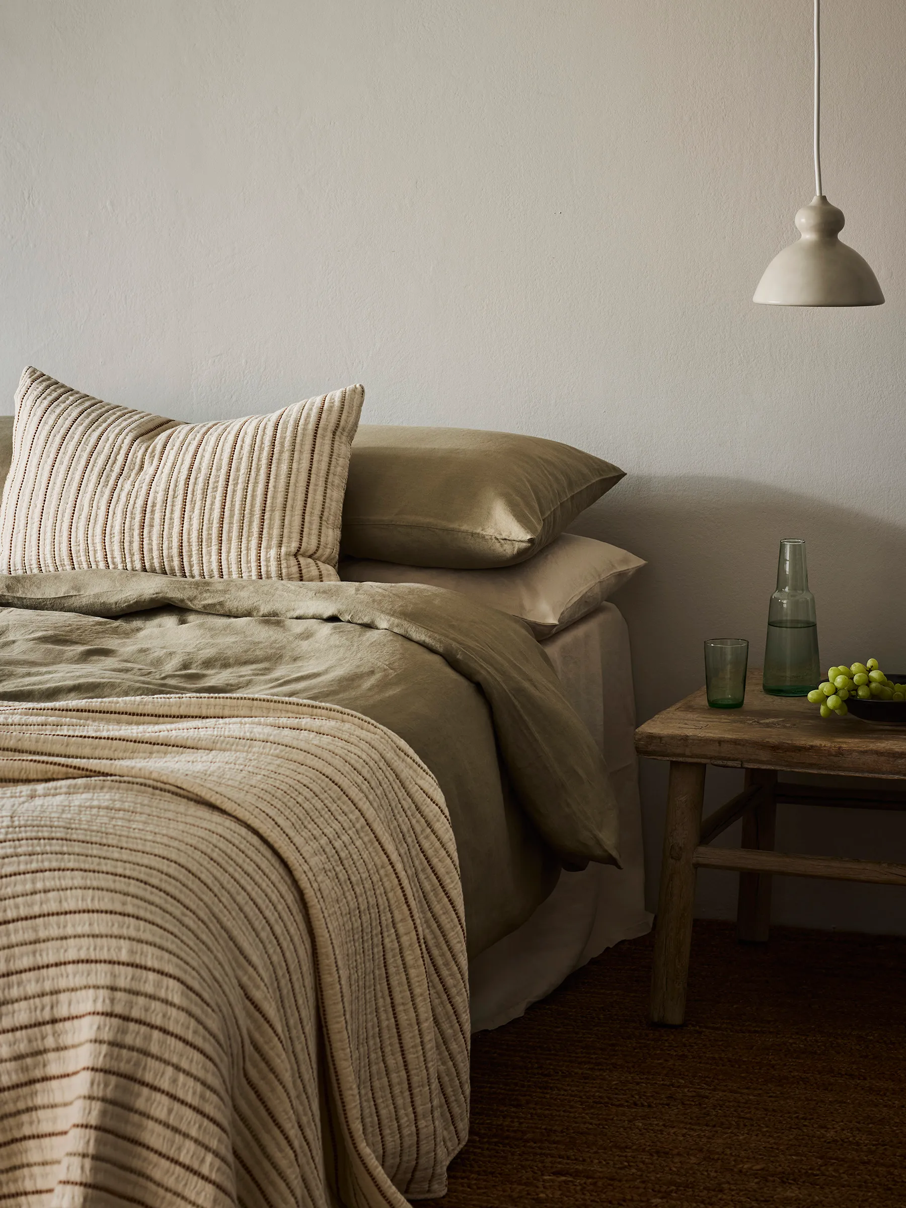 Lola sengetæppe 140x200 cm, Off-white Tell Me More