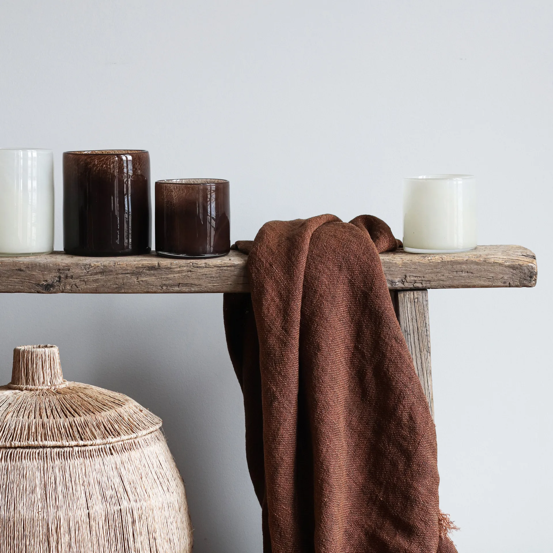 Lyric fyrfadsstage M, Mørkebrun Tell Me More