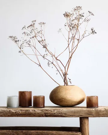 Lyric fyrfadsstage S - Brun - Tell Me More