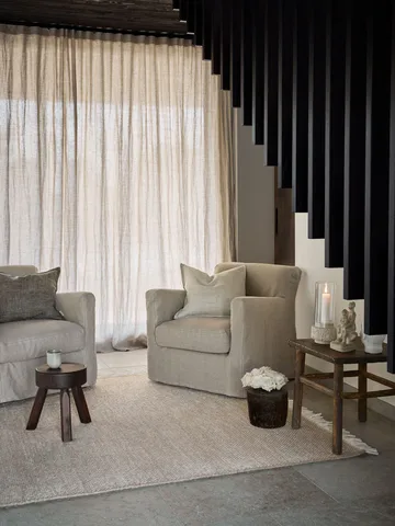 Nelson uldmåtte - Beige-Offwhite, 170x240 cm - Tell Me More