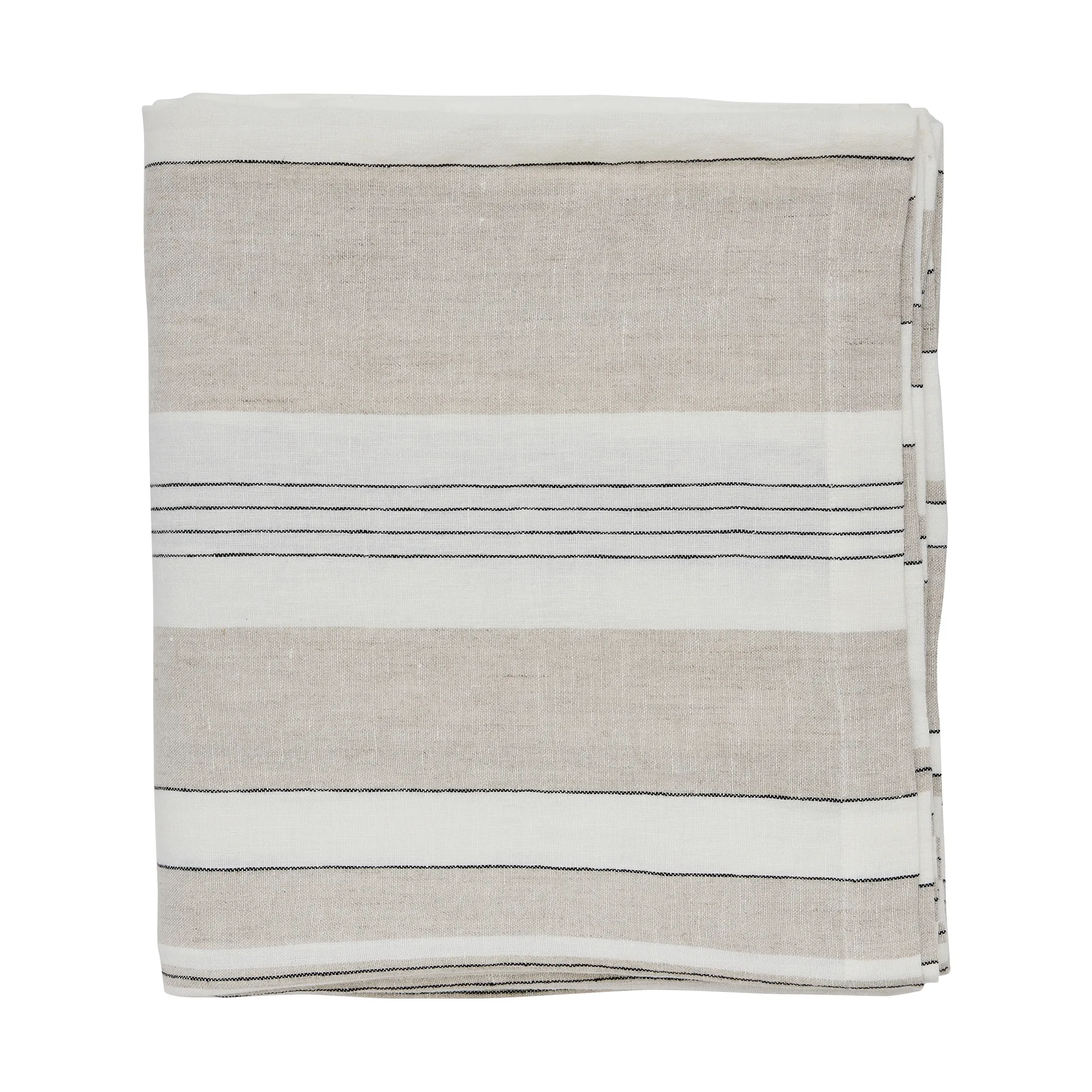 Noah borddug, Beige stripe, 145x270 cm Tell Me More