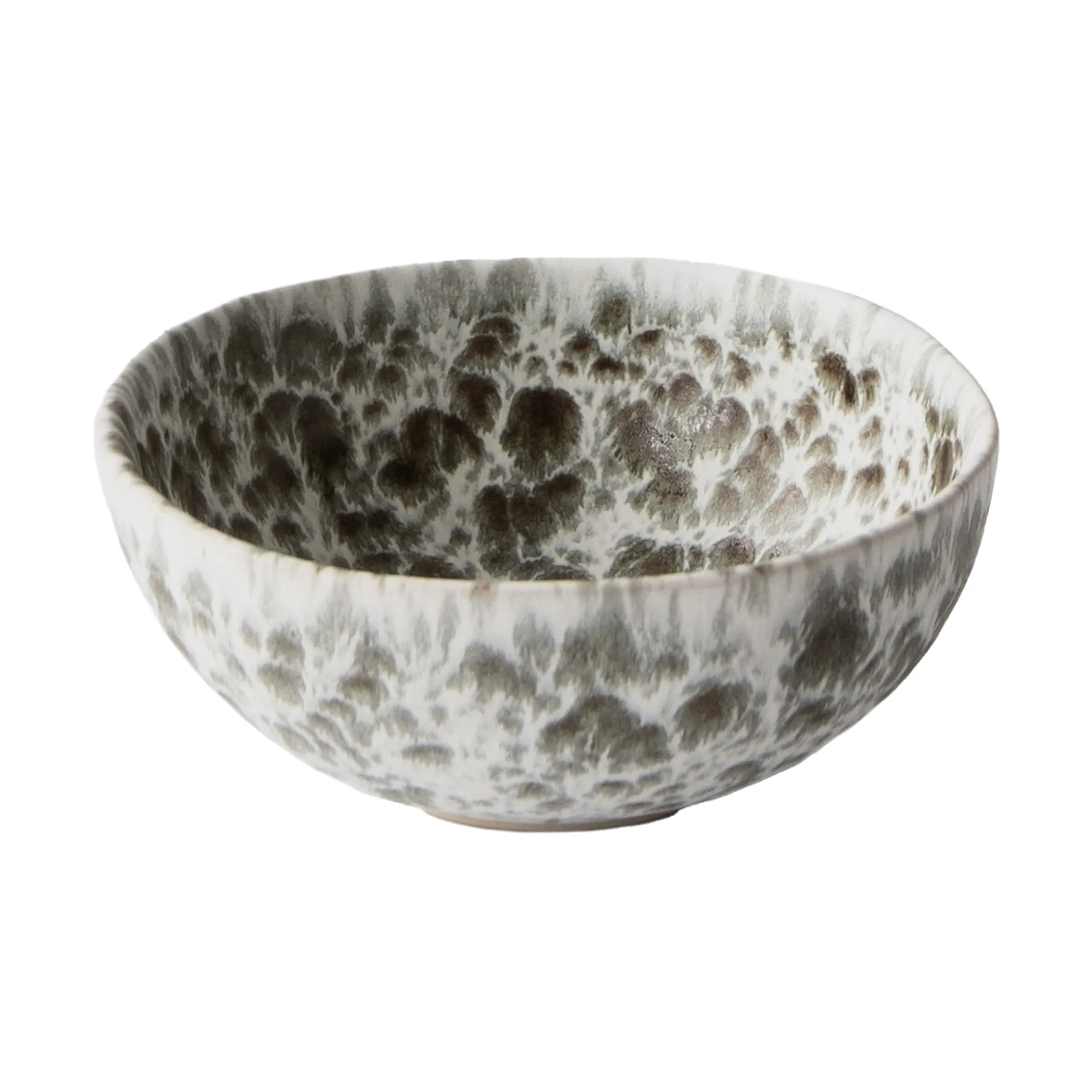 Rivoli skål mini 20 cl, Green splatter Tell Me More