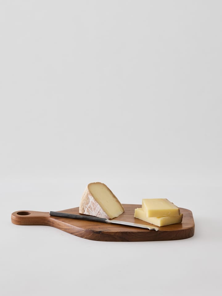 Teak serveringsbræt, 17,5 x 30 cm Tell Me More