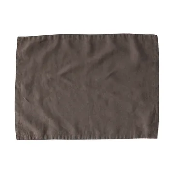 Tell Me More dækkeserviet hør 35x50 cm - Taupe - Tell Me More