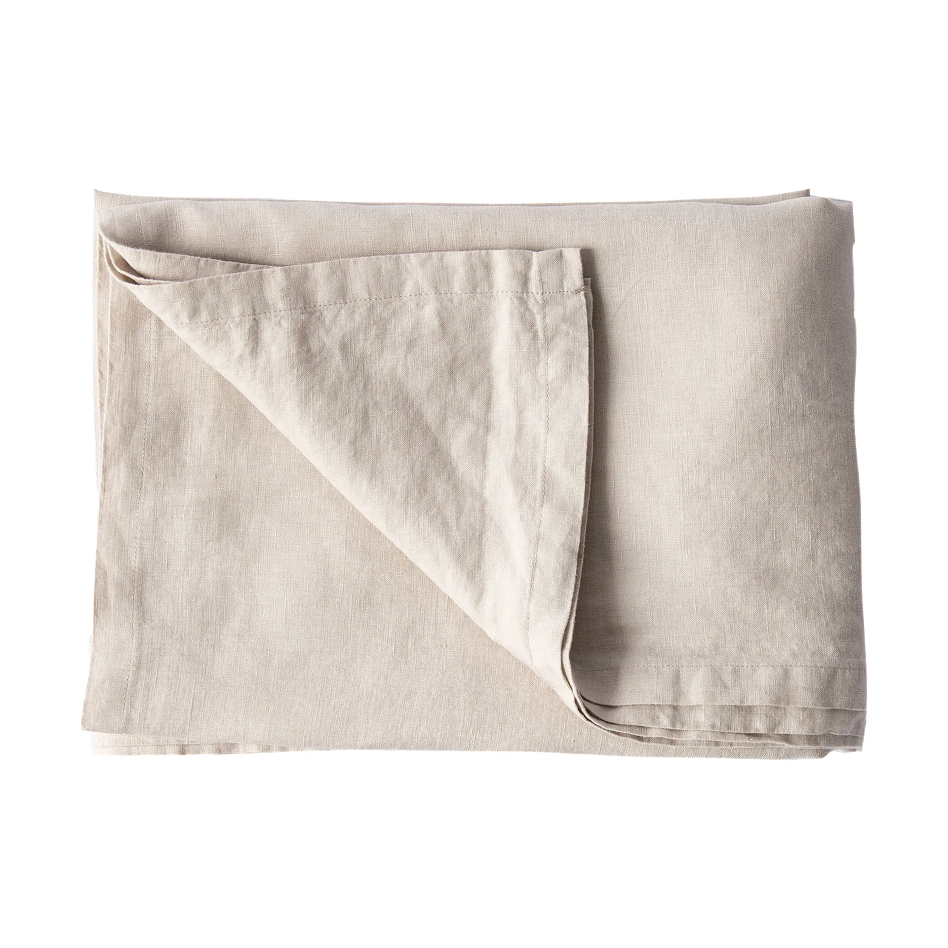 Tell Me More hørdug 145x330 cm, Warm grey Tell Me More