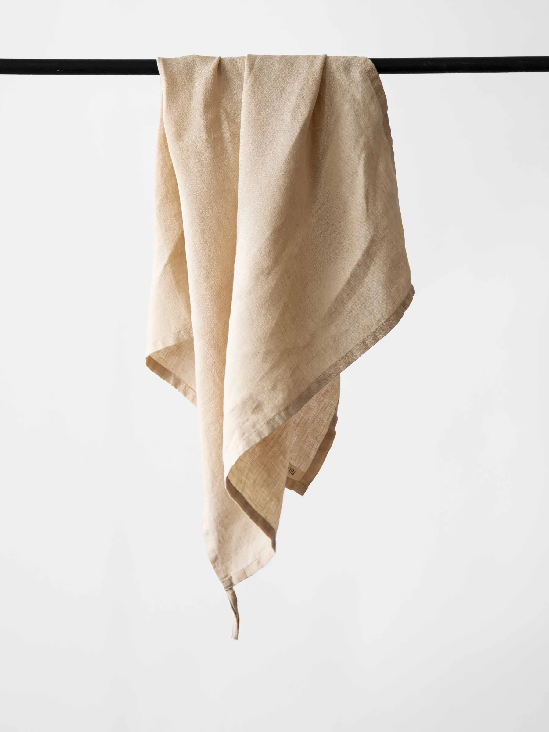 Tell Me More viskestykke hør 50x70 cm, Sand Tell Me More