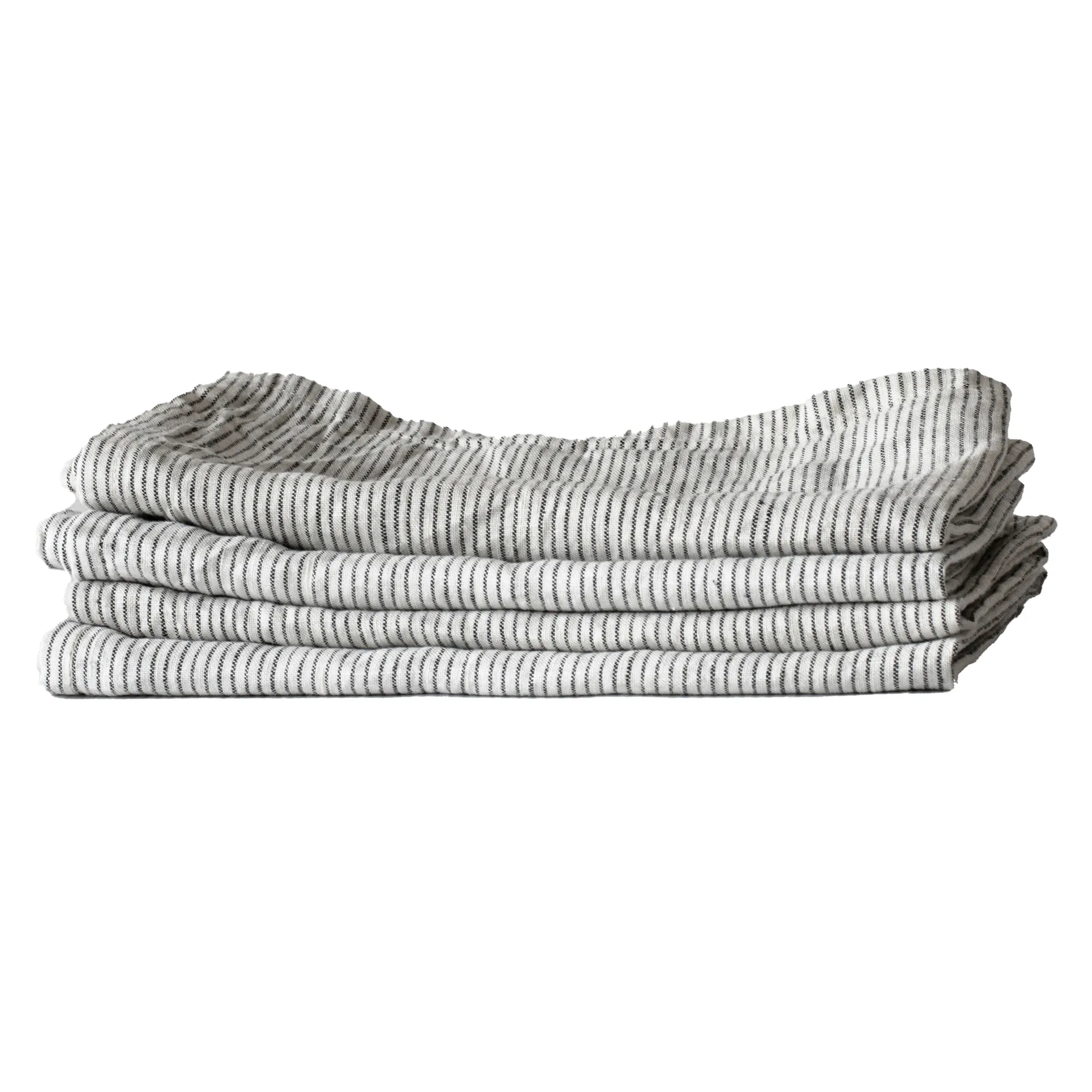 Tell Me More viskestykke hør 60x80 cm, Pinstripe Tell Me More