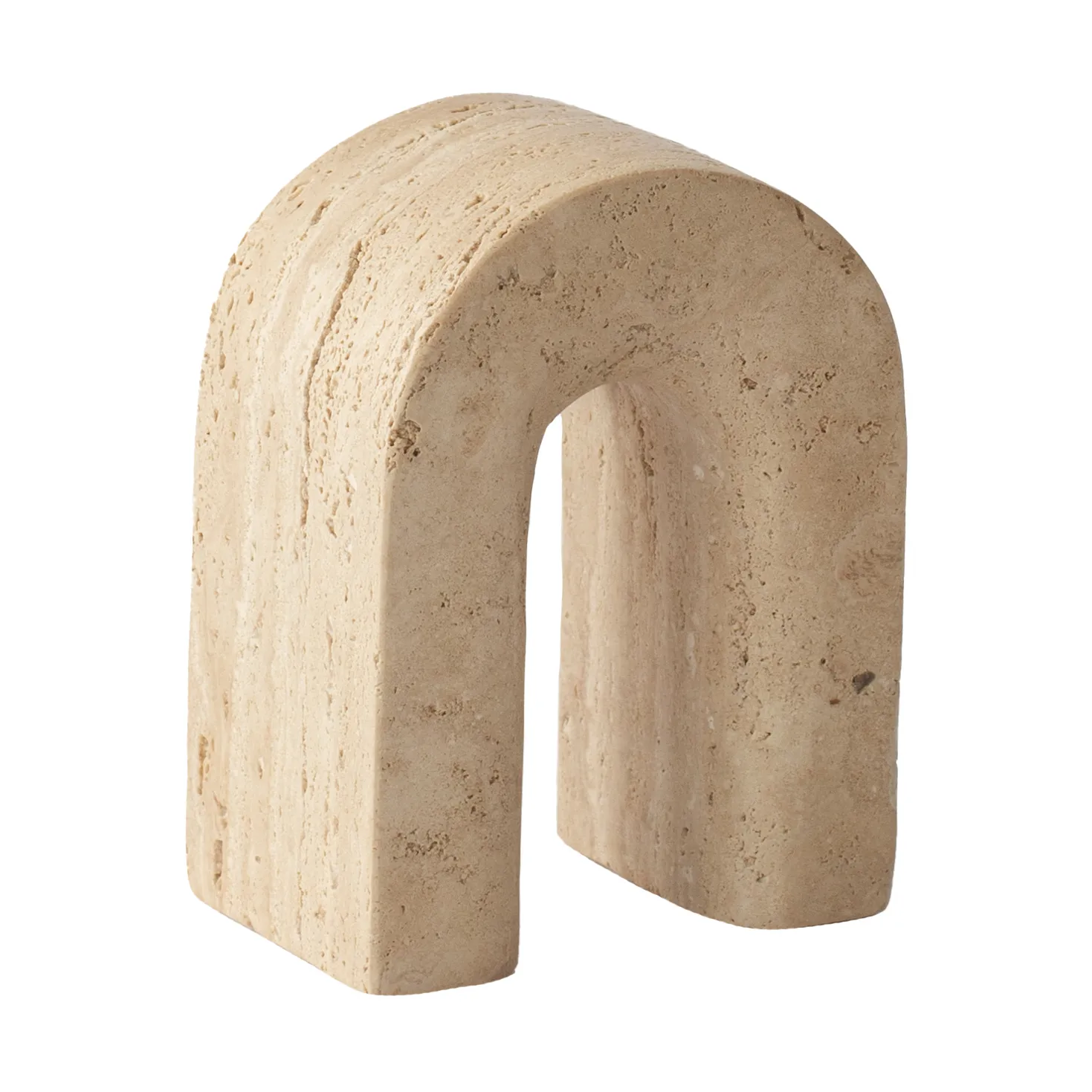 Travertine bogstøtte, 15 cm Tell Me More