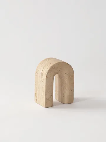 Travertine bogstøtte - 15 cm - Tell Me More