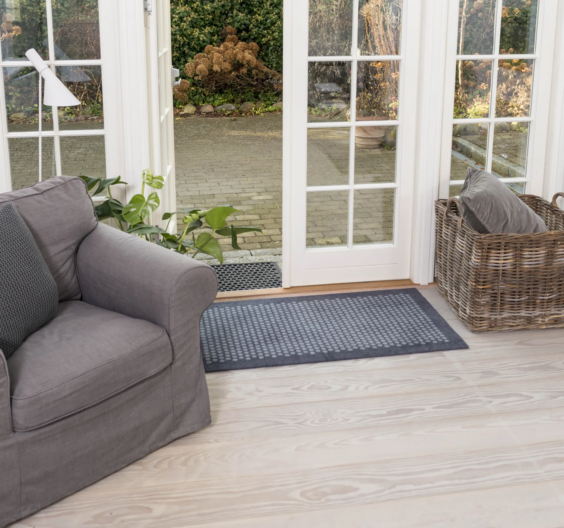 Dot dørmåtte gummi, 45x75 cm tica copenhagen