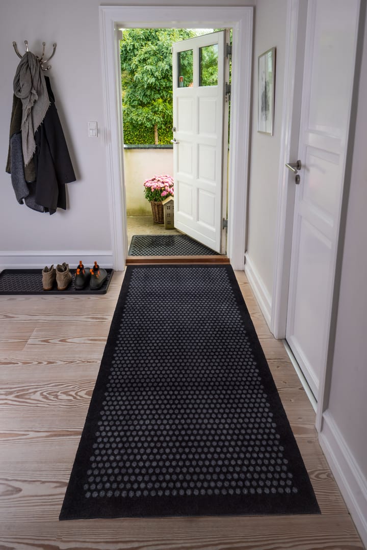 Dot entrétæppe/løber, Black, 90x200 cm tica copenhagen