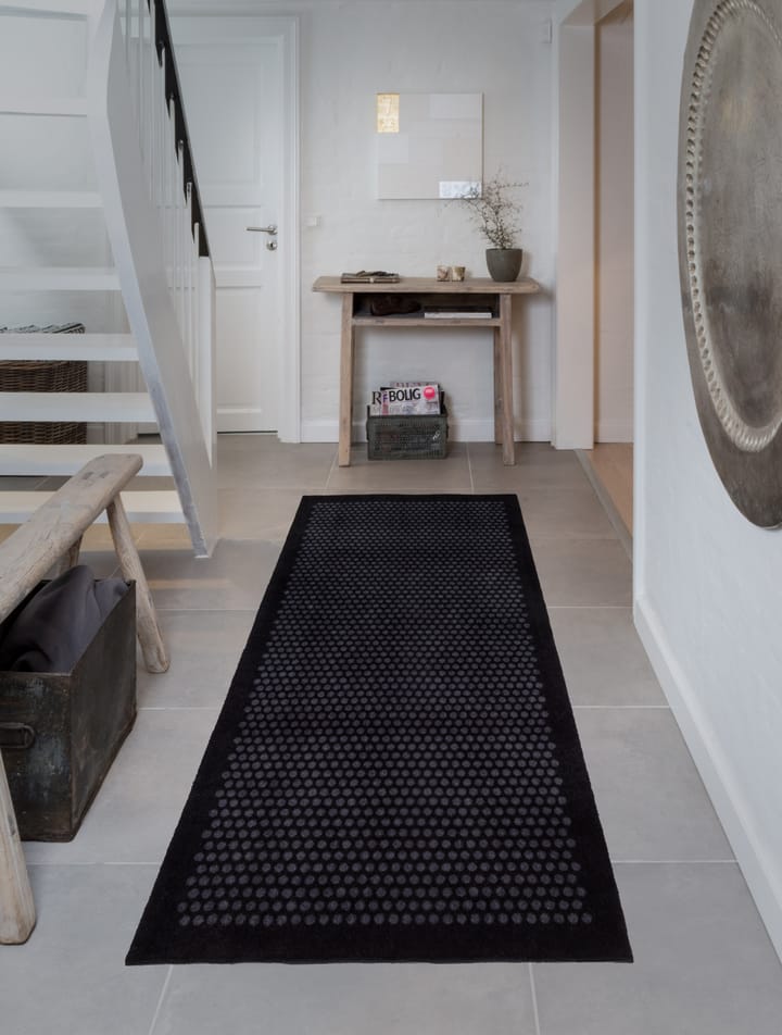 Dot entrétæppe/løber, Black, 90x200 cm tica copenhagen