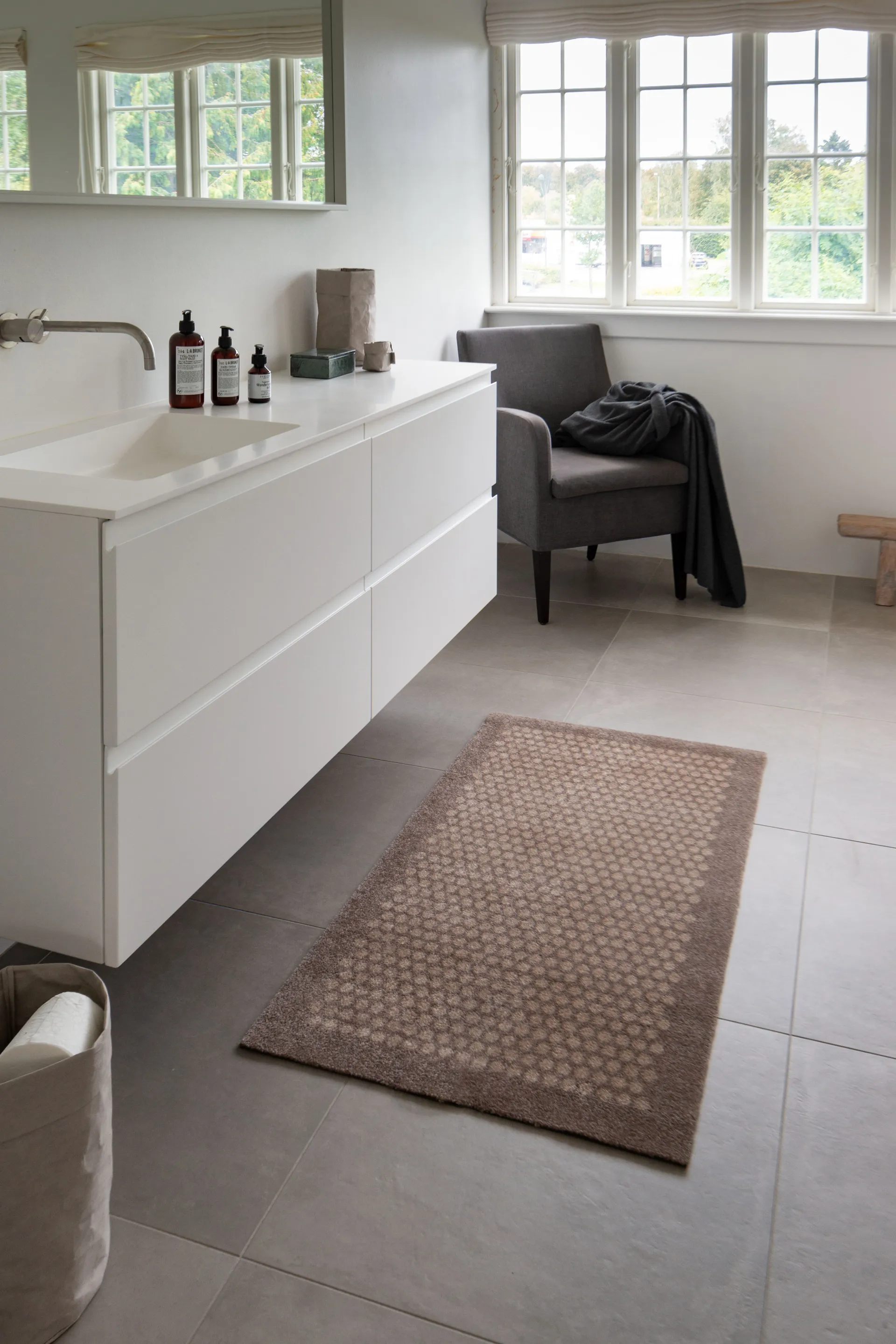 Dot entrétæppe/løber, Sand, 67x120 cm tica copenhagen